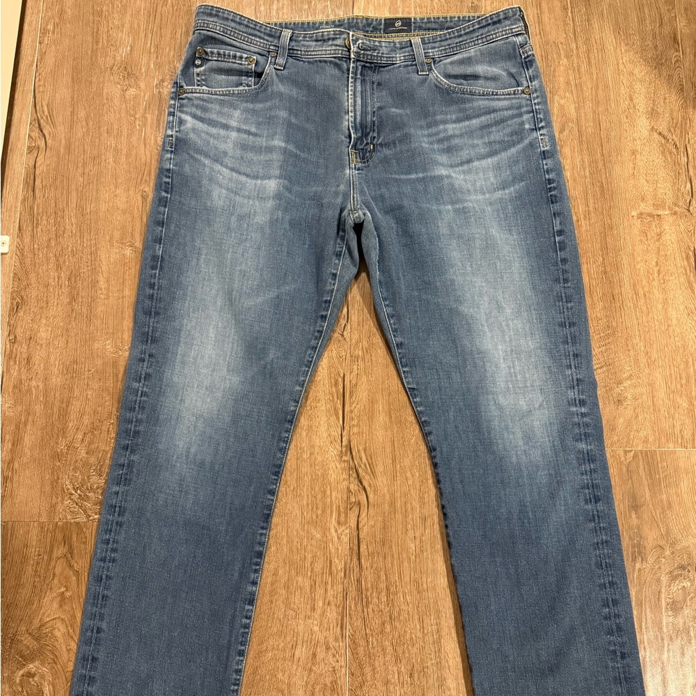 AG mens blue “Everett” slim straight jeans